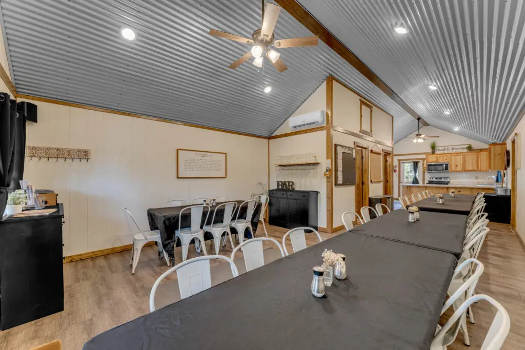 Dinning Hall at retreat ranch